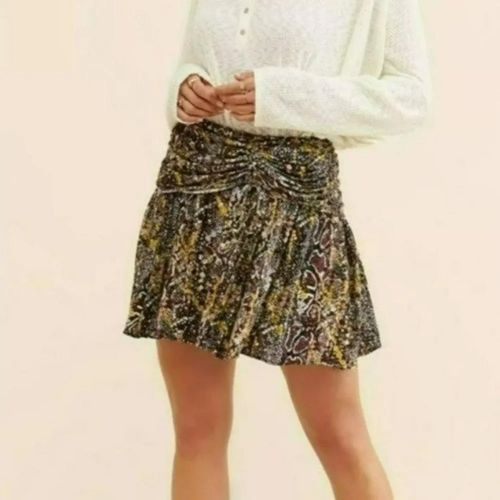 Free People Saturday Sun Mini Skirt -10 - Picture 4 of 7